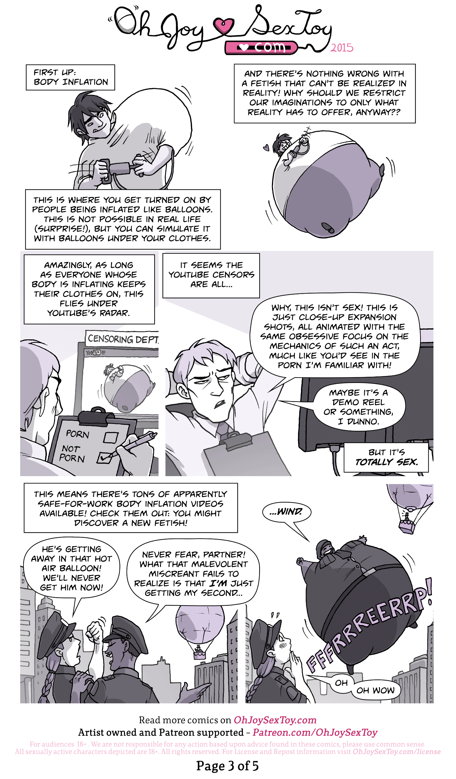 Three Greatest SFW Fetishes By Trudy Cooper & Ryan North