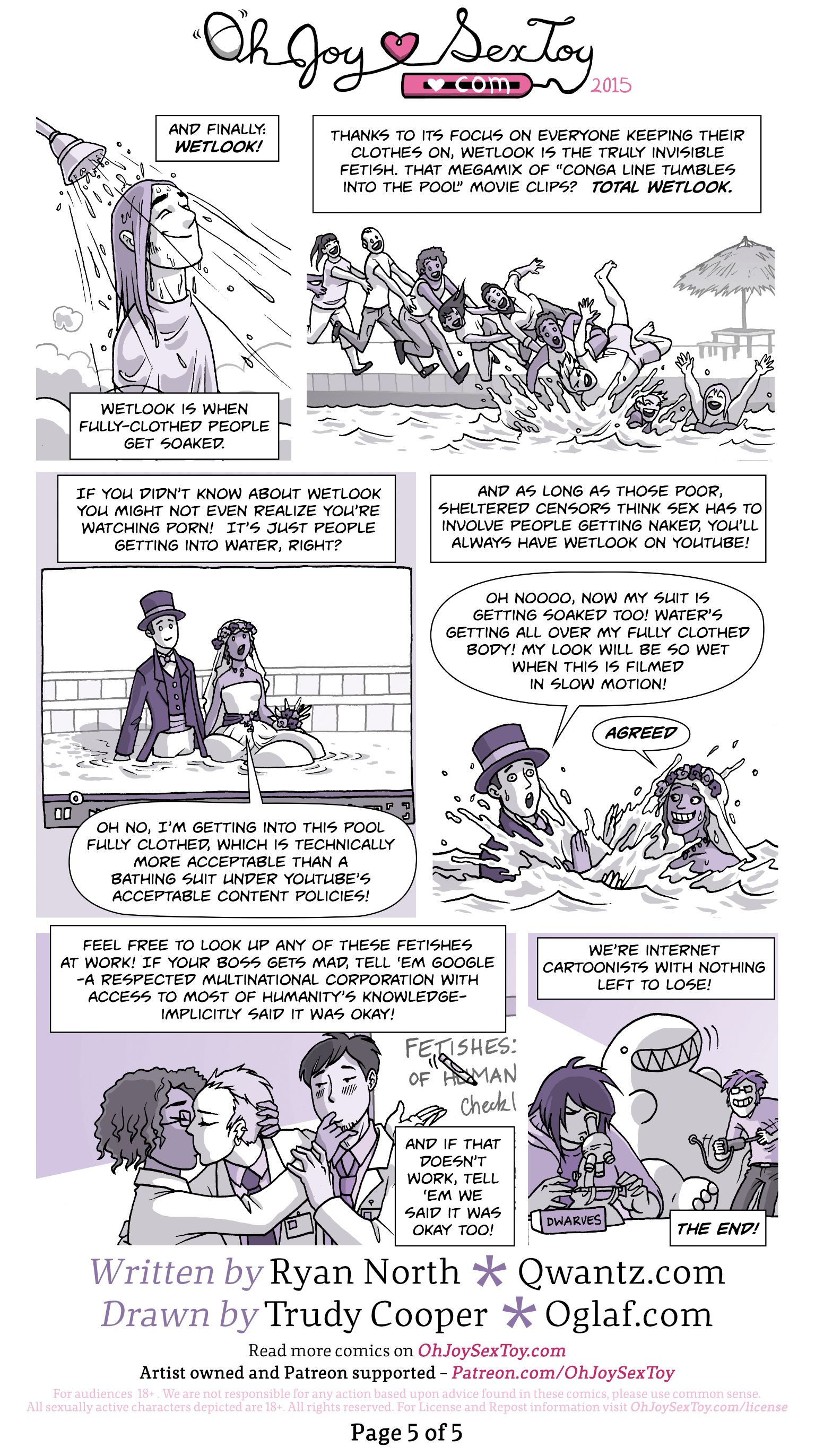 Three Greatest SFW Fetishes By Trudy Cooper & Ryan North