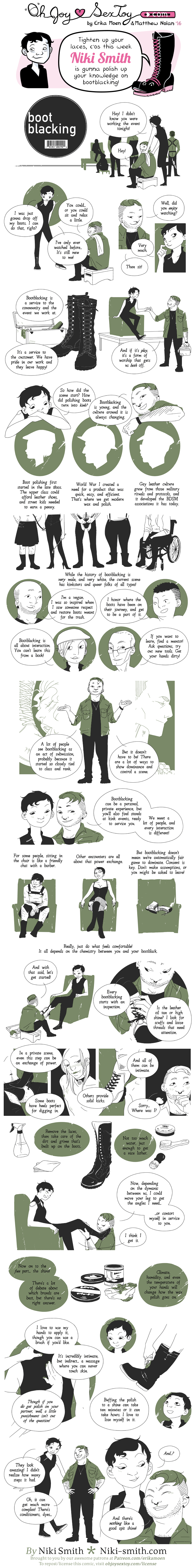 Bootblacking by Niki Smith