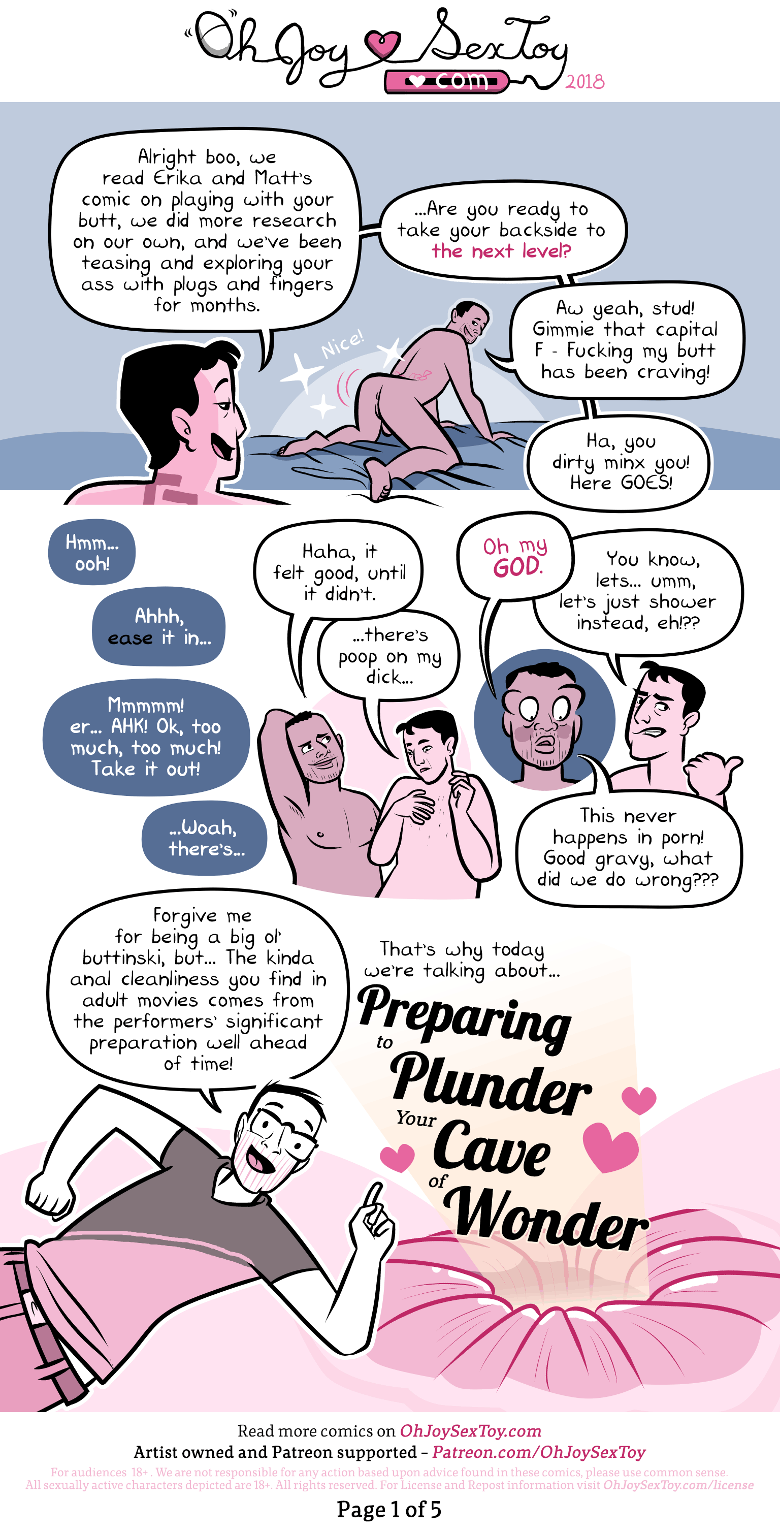 Anal Sex Preparation