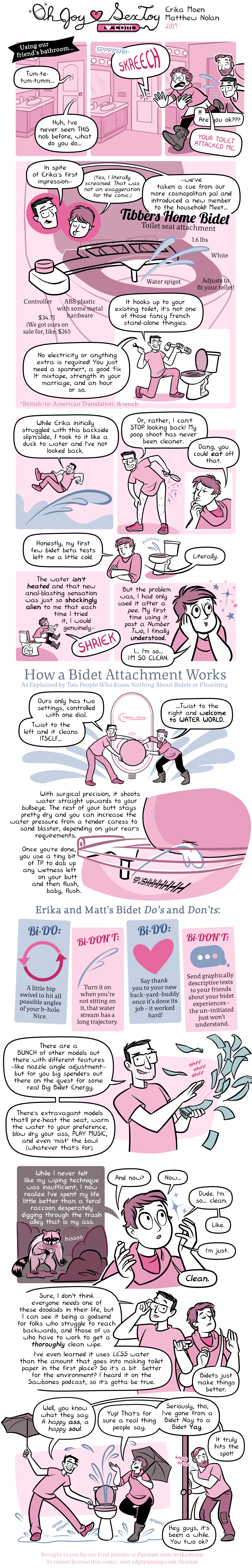 Bidet Attachment