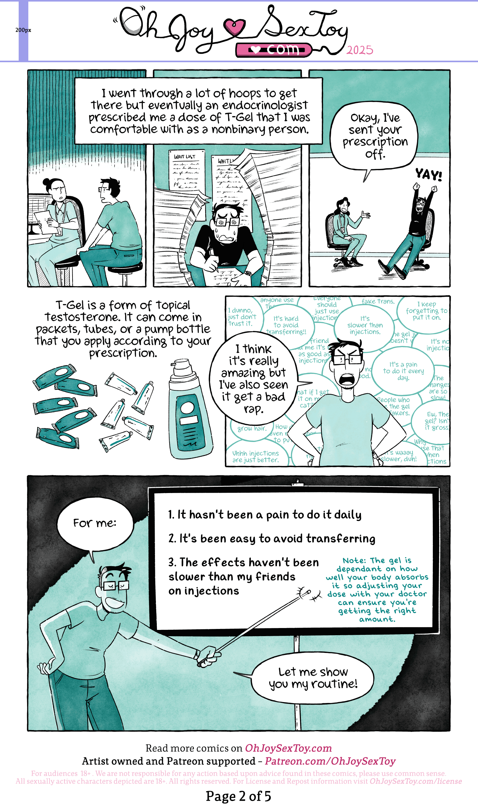 To A T-Gel by Jey Pawlik