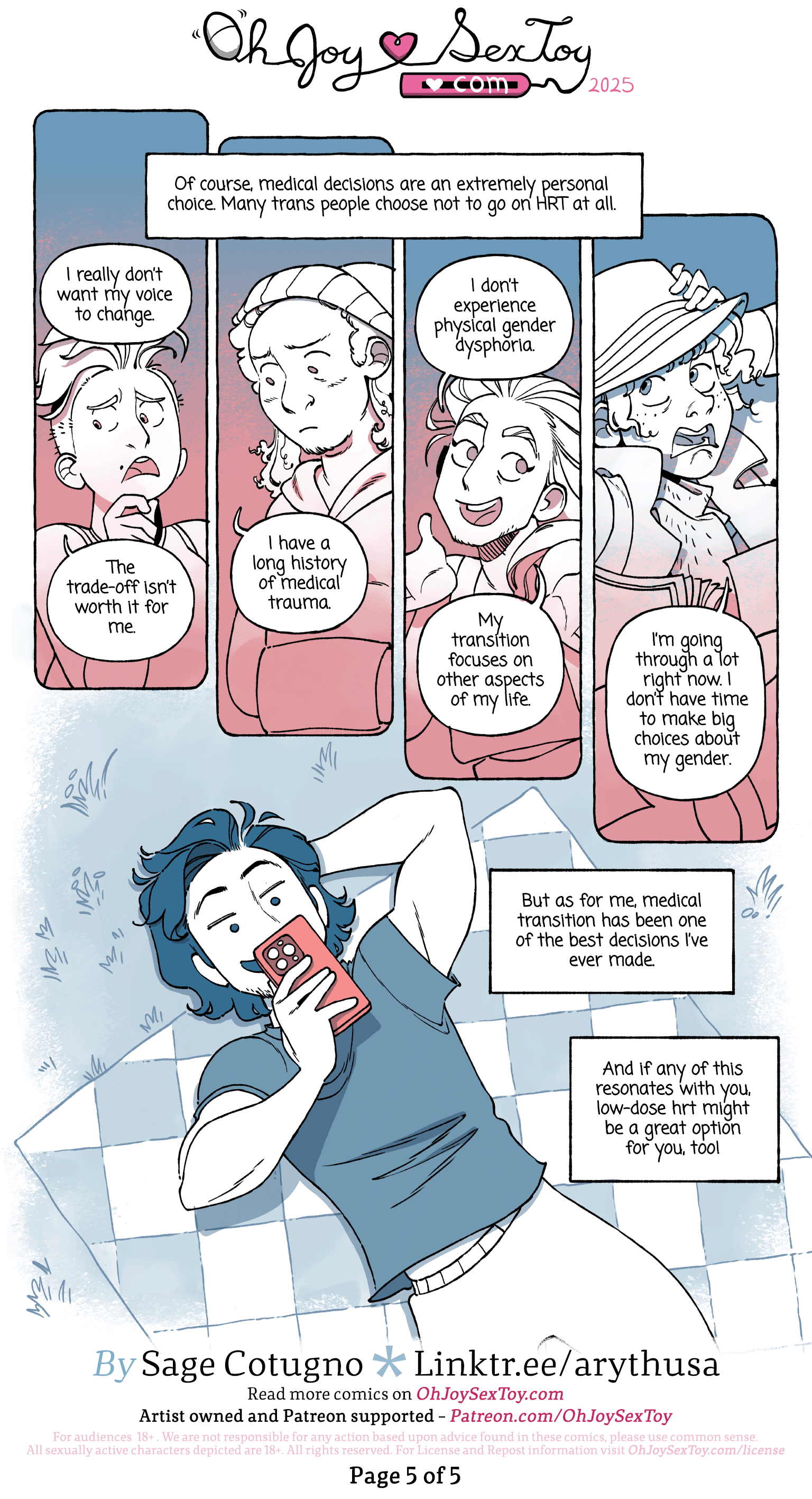 Low Dose HRT And You by Sage Cotugno Low Dose HRT And You by Sage Cotugno