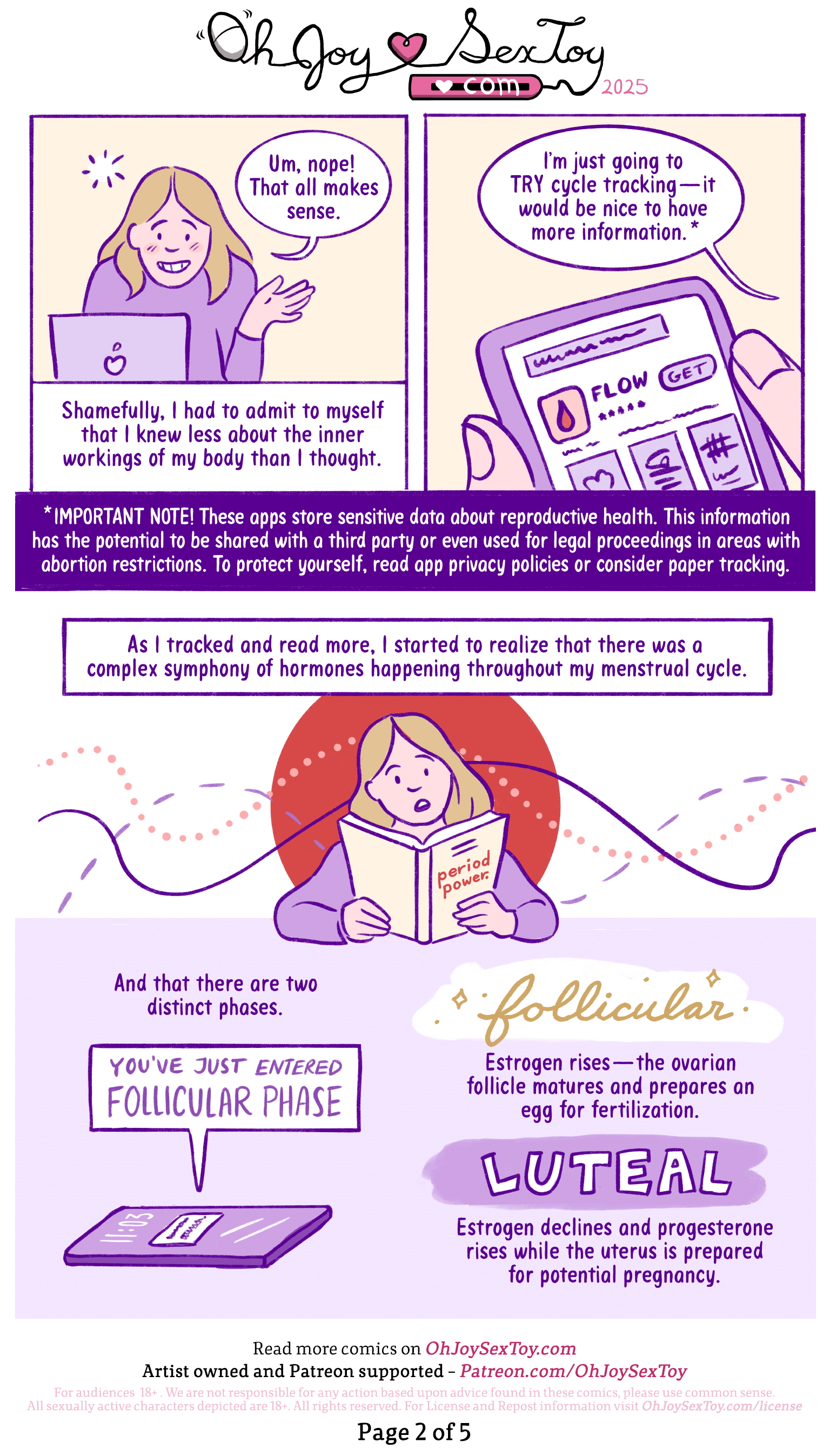 Cycle Tracking by Susannah Hainley
