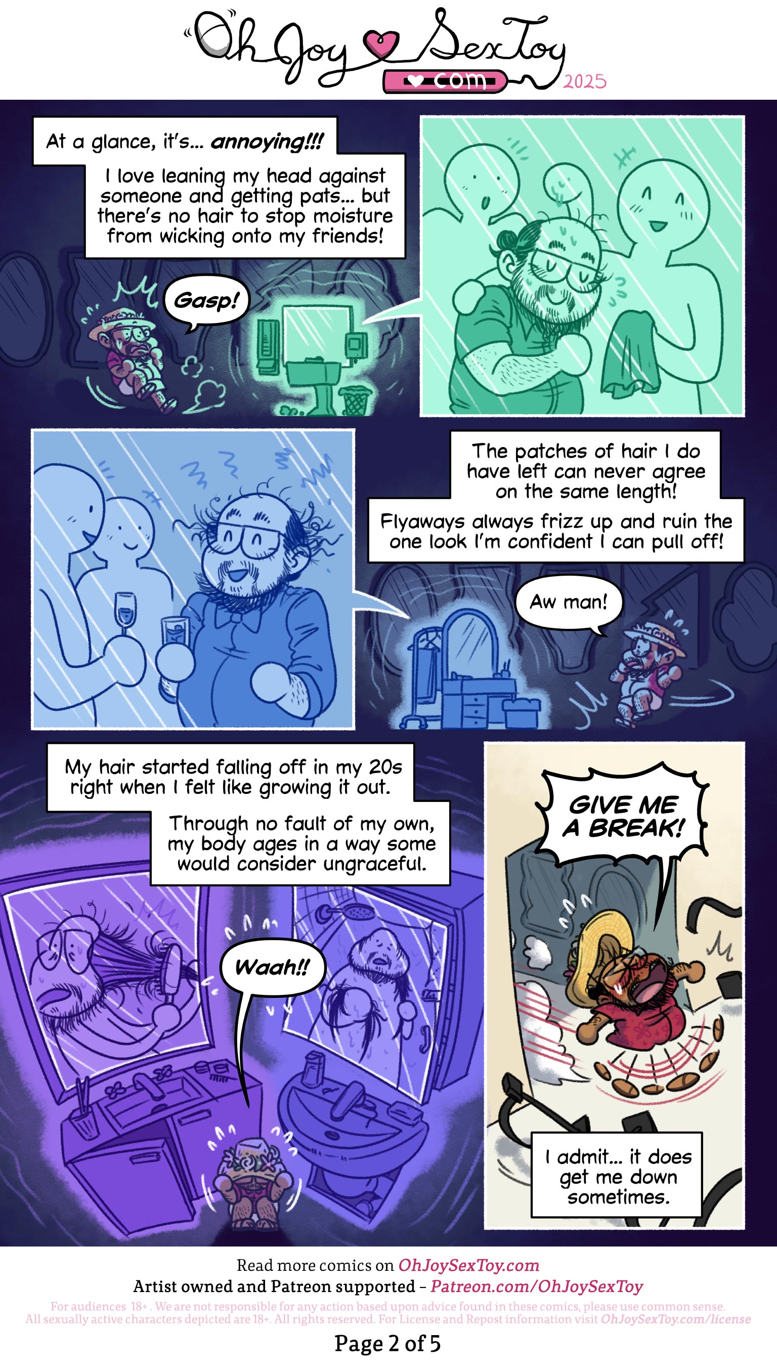 Bald-In-Progress by Hien Pham