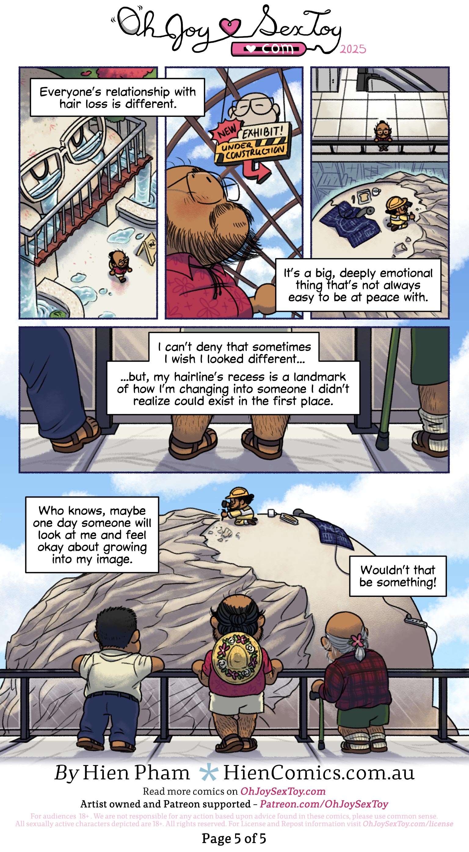 Bald-In-Progress by Hien Pham