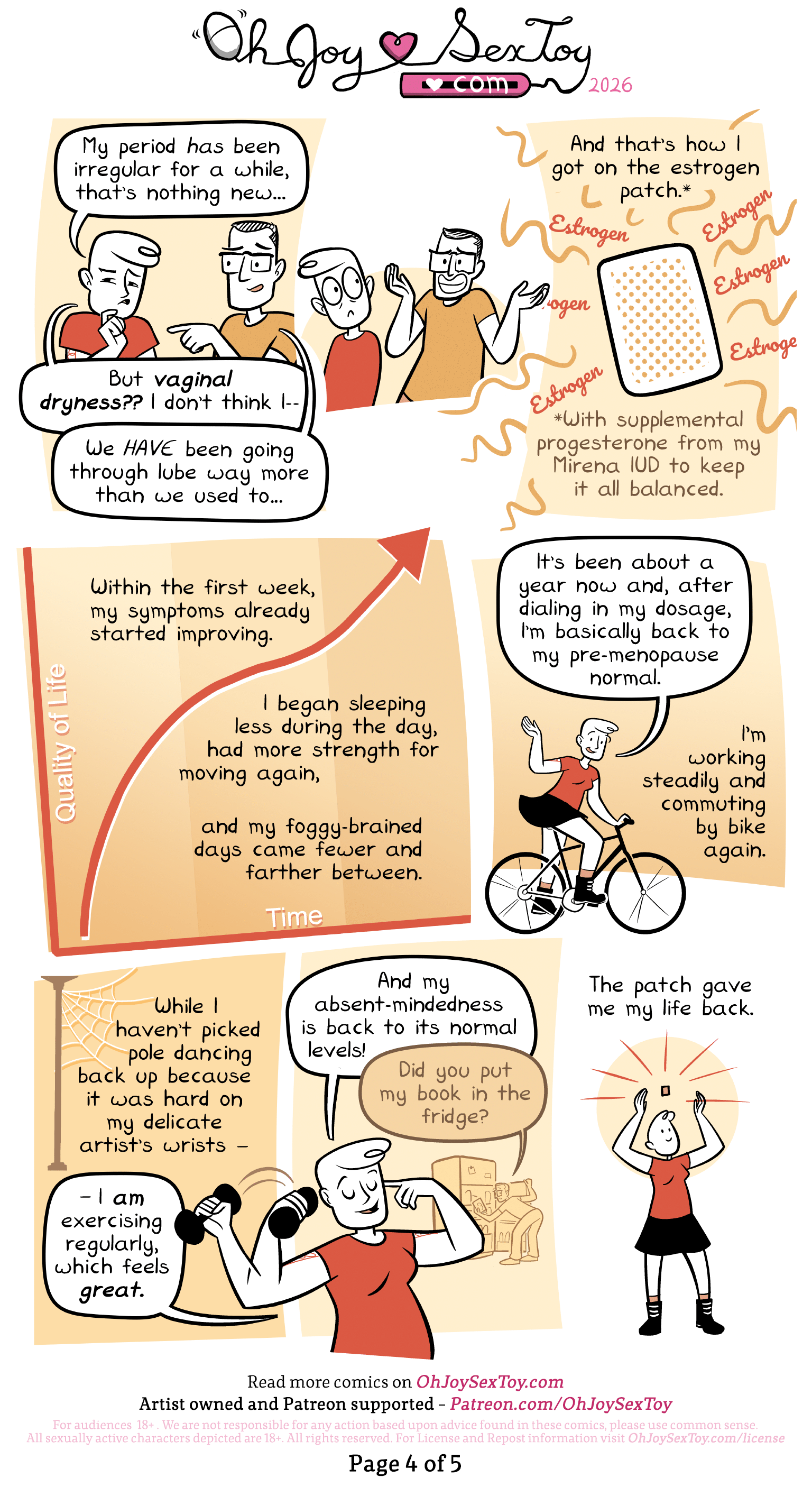 Gone In A Hot Flash by Erika Moen