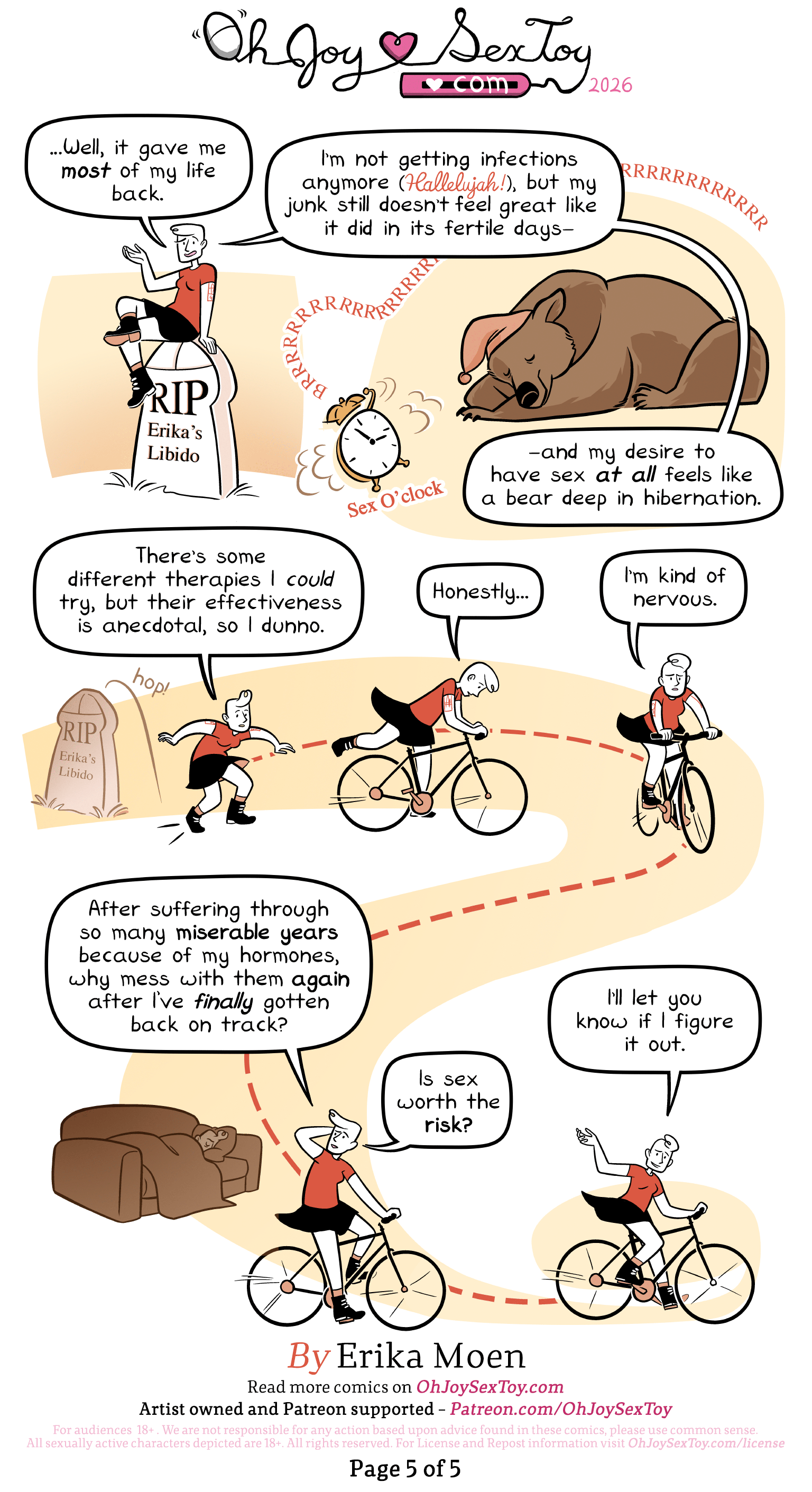 Gone In A Hot Flash by Erika Moen