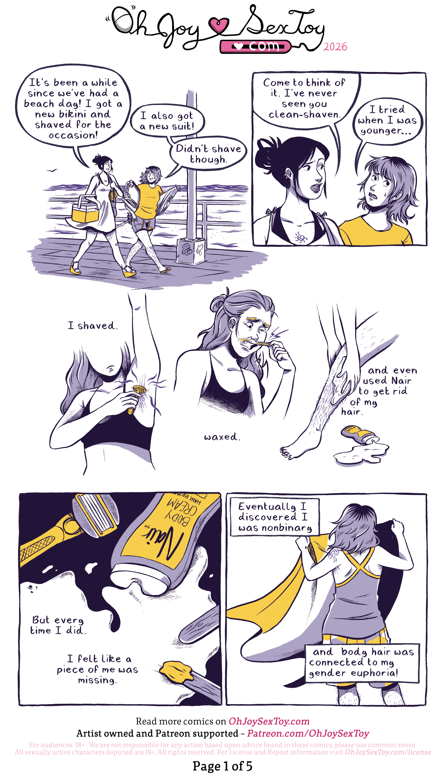 Body Hair Is Knot A Big Deal by Ry Hasenaur