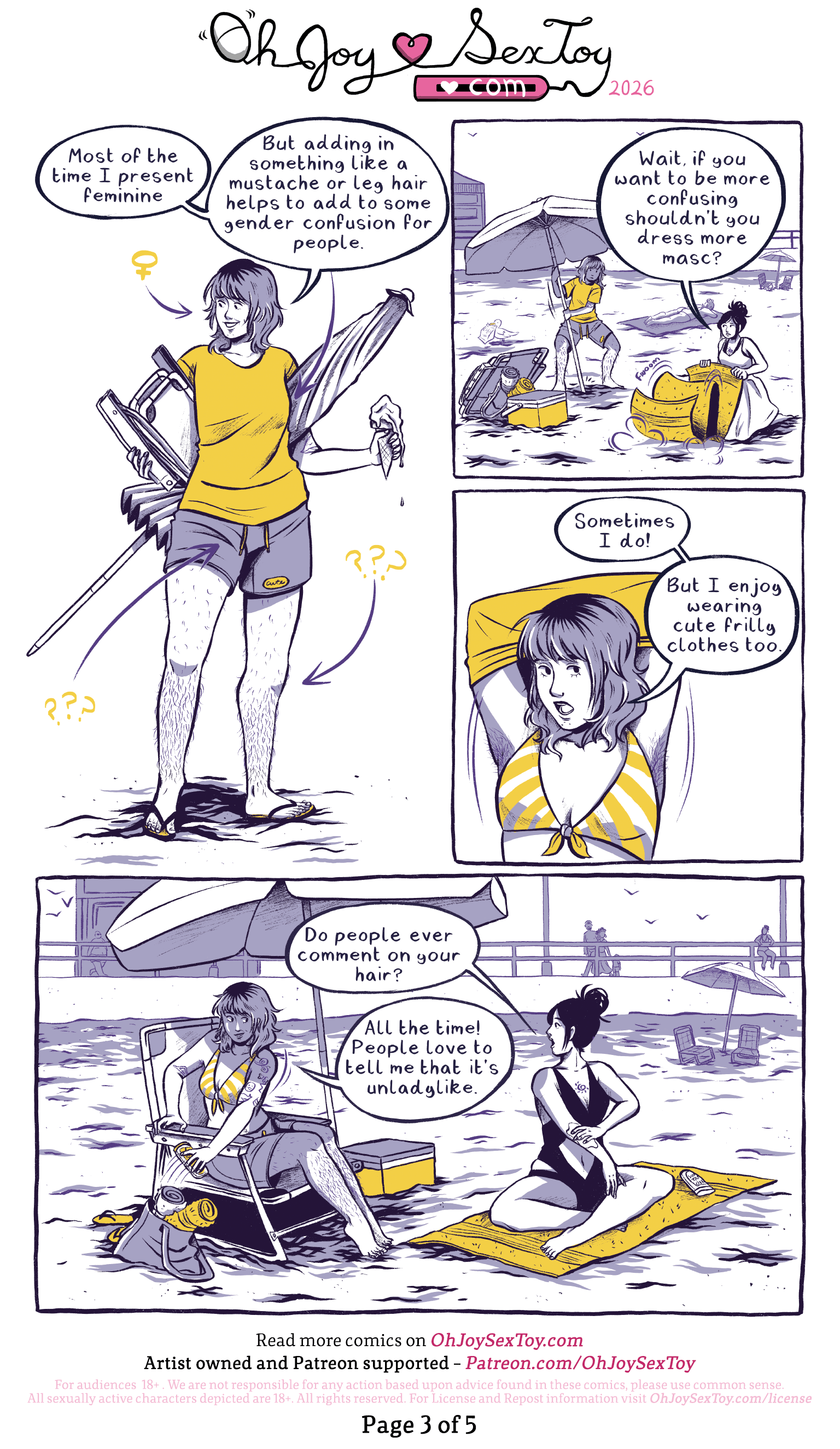 Body Hair Is Knot A Big Deal by Ry Hasenaur