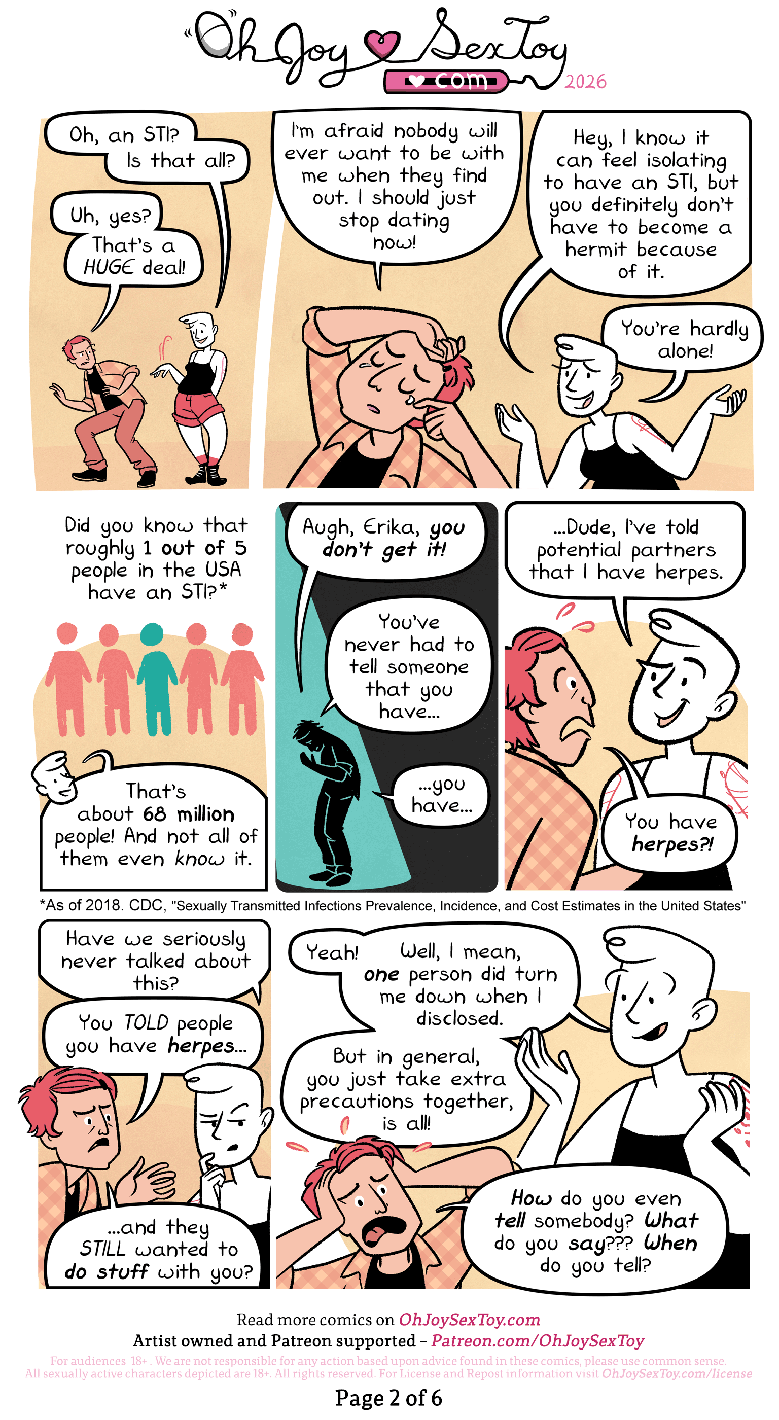 How to Disclose your STI by Erika Moen