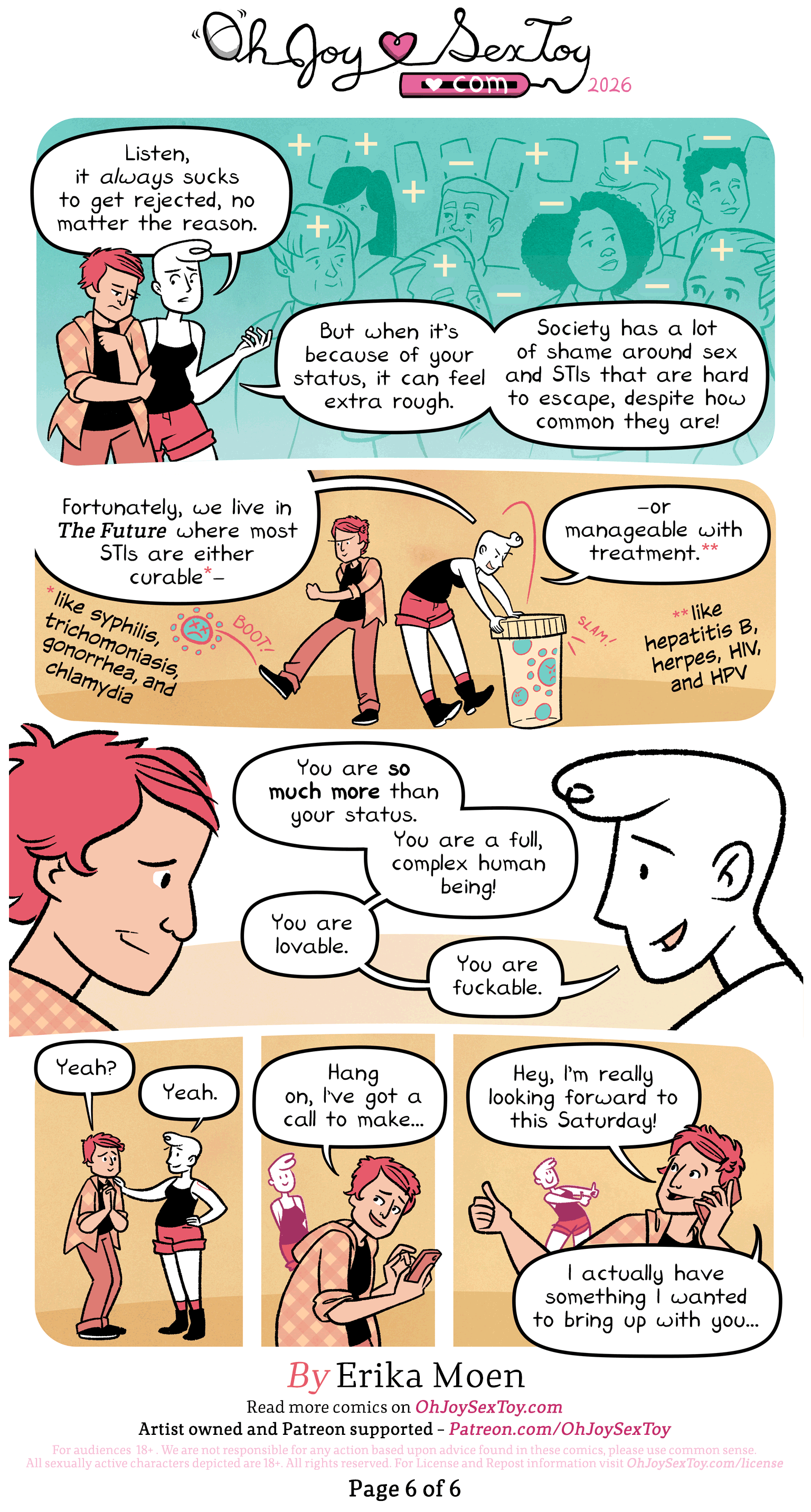 How to Disclose your STI by Erika Moen