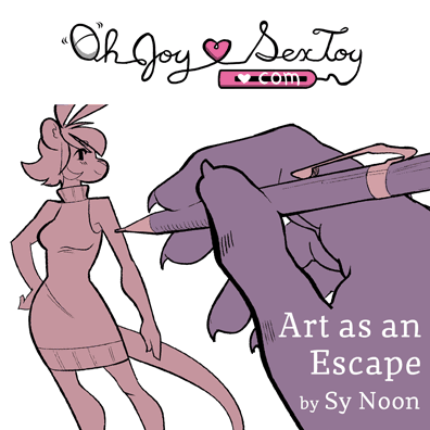 Art as an Escape by Sy Noon