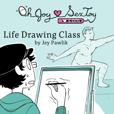 Life Drawing Class by Jey Pawlik