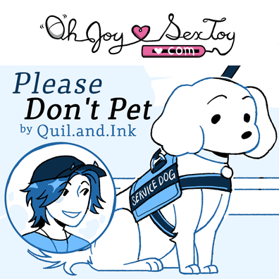 Please Don’t Pet by Quil.and.Ink