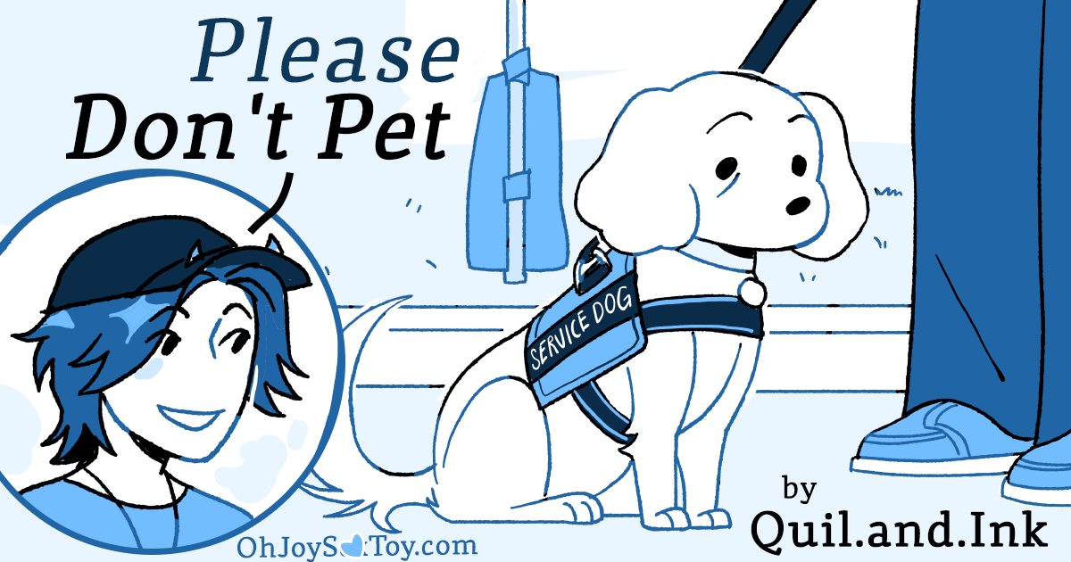 Please Don't Pet by Quil.and.Ink